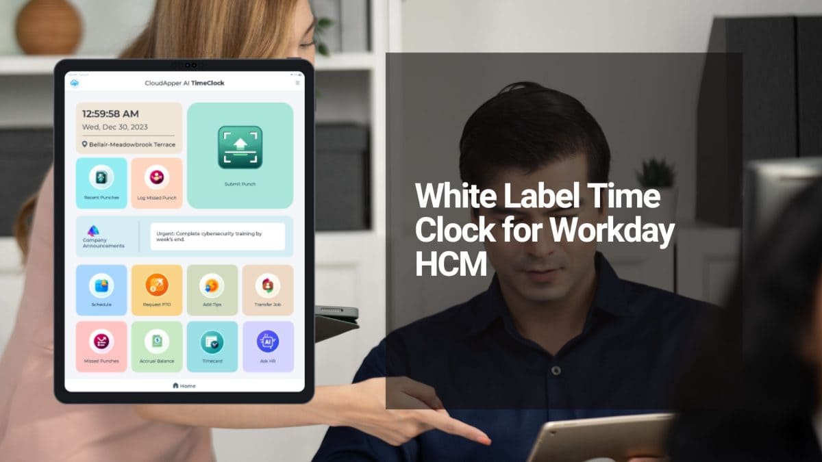 White Label Time Clock for Workday: Ensure Payroll Accuracy with Branded Time Tracking